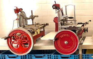 GEVRAAGD OUDE BERKEL SNIJMACHINE VLEESSNIJMACHINE DRAAIWIEL beschikbaar voor biedingen
