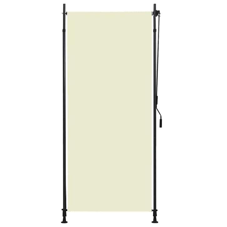 Rolgordijn Buiten 100x270 Creme | Retourdeal | 60% Korting, Tuin en Terras, Zonneschermen, Minder dan 250 cm, Nieuw, Rolluik, 150 tot 300 cm