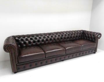 Chesterfield bank 5-4-3-2 zits. Fauteuil vanaf 1398.-