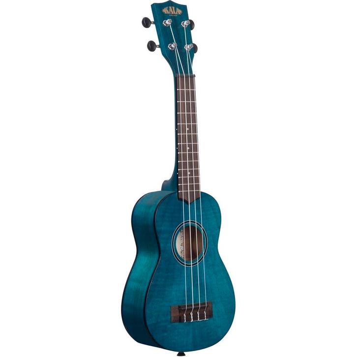 Kala Blue Exotic Mahogany Soprano sopraan ukelele met gigbag, Muziek en Instrumenten, Snaarinstrumenten | Overige, Verzenden