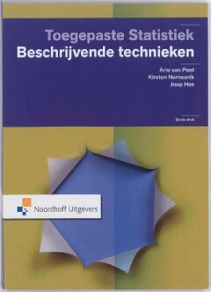 9789001802431 Toegepaste statistiek | Tweedehands, Boeken, Schoolboeken, Zo goed als nieuw, Verzenden
