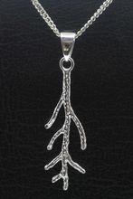 Zilveren Koraal ketting hanger, Verzenden, Nieuw