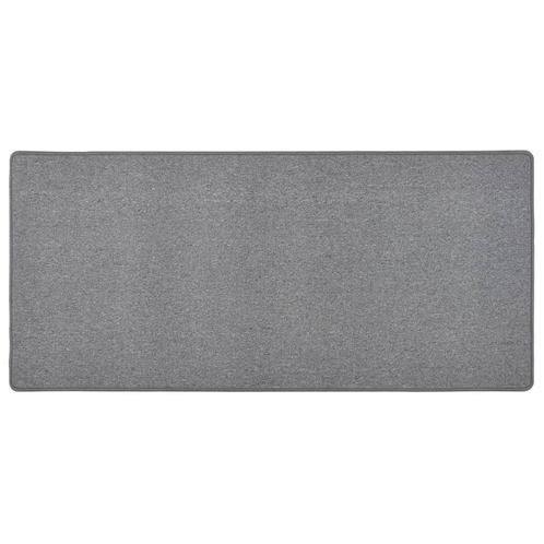 vidaXL Tapijtloper 50x100 cm donkergrijs, Huis en Inrichting, Stoffering | Tapijten en Kleden, Grijs, Nieuw, Verzenden