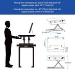 Monitor verhoger - Laptop verhoger - Bureau verhoger - 72x42, Verzenden, Zo goed als nieuw