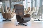 Relaxfauteuil Twice TW-302N met Sta Op De Toekomst leer, Huis en Inrichting, Fauteuils, Ophalen of Verzenden, Nieuw, Leer