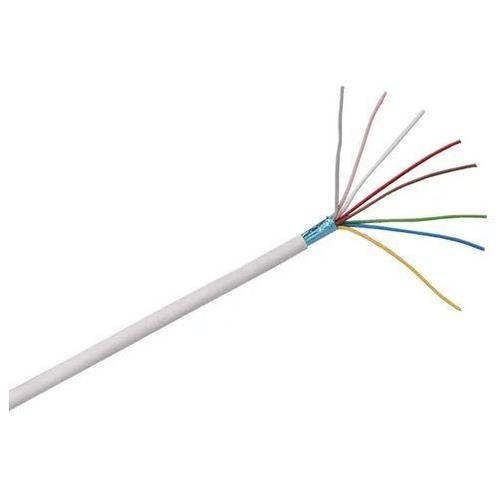Alarmkabel afgeschermd wit 8X0,22 mm2 rol 100 meter, Doe-het-zelf en Verbouw, Elektra en Kabels, Nieuw, Ophalen of Verzenden