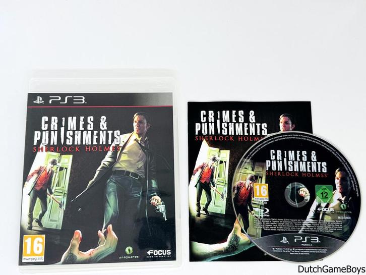 Playstation 3/ PS3 - Crimes & Punishments - Sherlock Holmes, Spelcomputers en Games, Games | Sony PlayStation 3, Gebruikt, Verzenden
