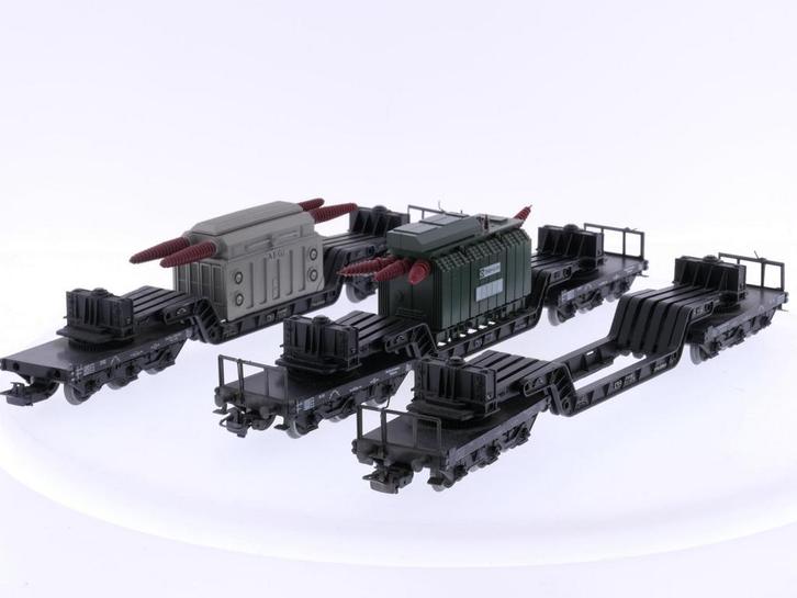 Schaal H0 Märklin 4617 set van 3 kuilwagen van de DB #8099, Hobby en Vrije tijd, Modeltreinen | H0, Wisselstroom, Analoog, Gebruikt