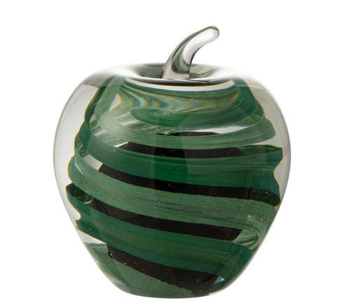 Presse-papier - Glass Apple with Pendulum - Glas, Antiek en Kunst, Kunst | Designobjecten