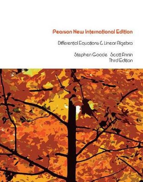 9781292025131 Differential Equations and Linear Algebra, Boeken, Schoolboeken, Zo goed als nieuw, Verzenden
