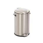 EKO Belle Deluxe pedaalemmer 12 ltr - Mat RVS, Huis en Inrichting, Woonaccessoires | Prullenbakken, Verzenden, Nieuw