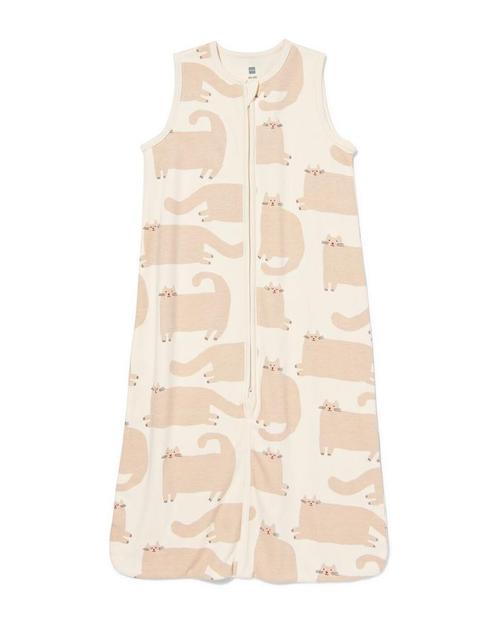 HEMA Baby slaapzak mouwloos katoen 0.5tog beige, Kinderen en Baby's, Babykleding | Overige, Nieuw, Verzenden