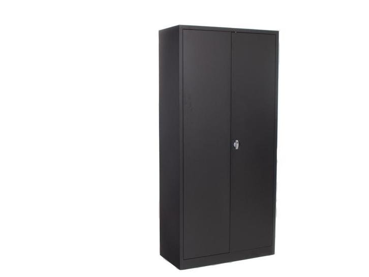 Metalen kast met draaideuren ruime voorraad, Huis en Inrichting, Kasten | Roldeurkasten en Archiefkasten, Meerdere deuren, Met slot