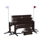 Rechte Oplopende Borstels Sprong, Verzenden, Nieuw