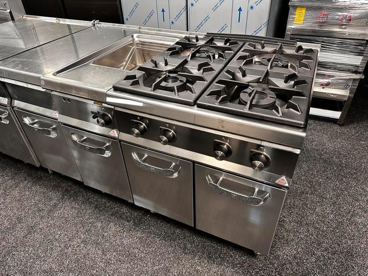 Refurbished Bertos Keukenapparatuur Diversen, Zakelijke goederen, Horeca | Keukenapparatuur, Gebruikt, Fornuis, Frituur en Grillen