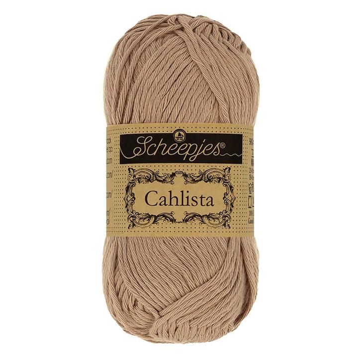 Scheepjes Cahlista 50g - 506 Caramel, Hobby en Vrije tijd, Breien en Haken, Breien of Haken, Nieuw, Wol of Garen, Ophalen of Verzenden