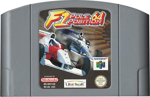 F1 Pole Position 64 (losse cassette) (Nintendo 64), Spelcomputers en Games, Games | Nintendo 64, Gebruikt, Verzenden