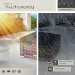 Hocker - Voetenkruk - Zitkruk - Tuinkruk - Poly-rattan - Tec, Huis en Inrichting, Banken | Voetenbanken en Poefen, Verzenden, Zo goed als nieuw