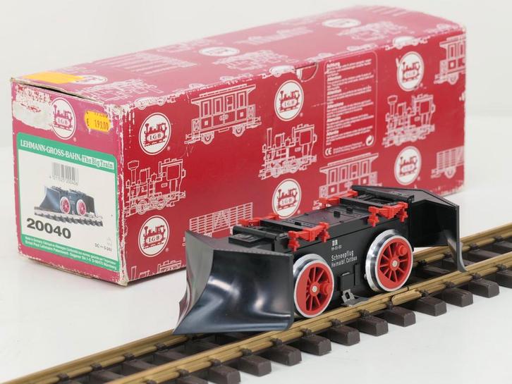 LGB 20040 DR-Schneepflug 99-51-53 (Locomotieven e), Hobby en Vrije tijd, Modeltreinen | Overige schalen, Overige typen, Gebruikt