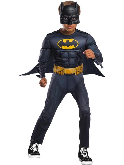 Batman Pak Kind Geel, Kinderen en Baby's, Carnavalskleding en Verkleedspullen, Nieuw, Verzenden