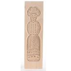 Speculaasplank Medium Pop Vrouw 20,5x5,5cm., Verzenden, Nieuw