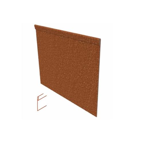 Cortenstaal kantopsluiting geplet 230x0,2x39cm, Tuin en Terras, Bielzen en Borders, 200 cm of meer, Nieuw, Overige materialen