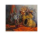 Mateo Palmer (XX) - Indoor still life, Antiek en Kunst, Kunst | Schilderijen | Klassiek