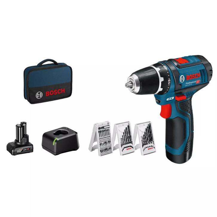 Bosch GSR 12V-15 Schroefboormachine 12V, Doe-het-zelf en Verbouw, Gereedschap | Boormachines, Ophalen of Verzenden