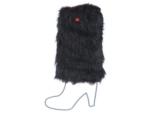 Beenwarmer - Bontlook - Zwart, Kleding | Dames, Sokken en Kousen, Verzenden