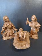 Kerstdecoratie (10) - Aziatische kerstgroep GROOT - Hout