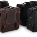 Burly Brand Throw-over Saddlebag - Dark Oak - B15-1002D, Ophalen of Verzenden