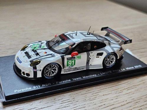 Spark 1:43 - Model raceauto - Porsche Team Mantheyt#91 :, Hobby en Vrije tijd, Modelauto's | 1:5 tot 1:12