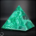 Eerste kwaliteit malachietpiramide Piramide- 311.31 g