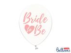 Transparante ballonnen Bride To Be roze (6st), Kleding | Dames, Ophalen of Verzenden, Nieuw