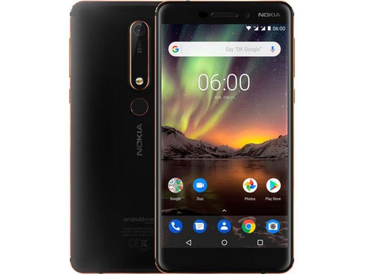 Nokia 6.1 - Smartphone - 3GB RAM - 32GB opslag - Zwart, Telecommunicatie, Mobiele telefoons | Nokia, Zo goed als nieuw, Verzenden