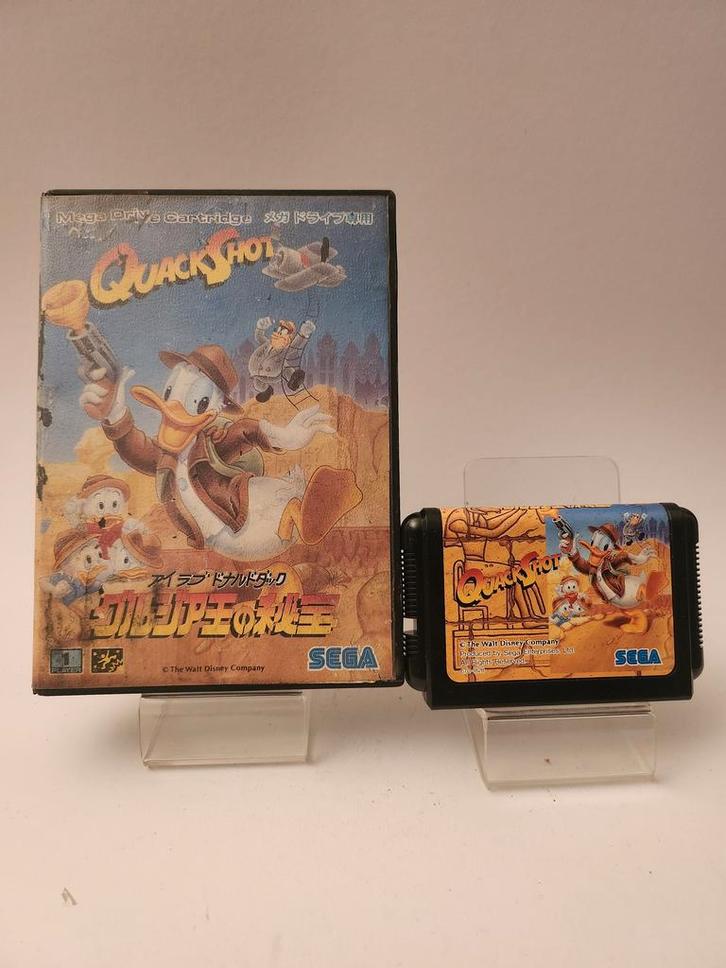 QuackShot starring Donald Duck NTSC-J Sega Mega Drive, Spelcomputers en Games, Games | Sega, Ophalen of Verzenden