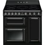 €2795 Smeg TR93IBL inductie fornuis, Witgoed en Apparatuur, Fornuizen, Ophalen of Verzenden, Nieuw, Energieklasse A of zuiniger