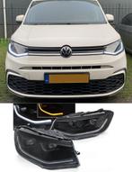 LED Koplampen | Volkswagen | Caddy 2020- | Zwart, Auto-onderdelen, Verlichting, Verzenden, Nieuw, Volkswagen