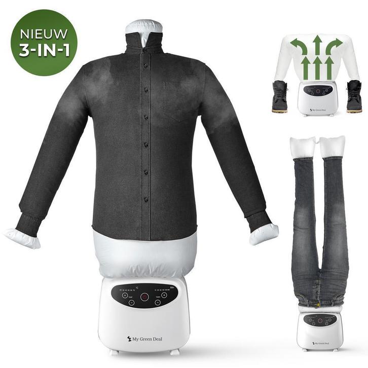 My Green Deal - Strijkpop - 3-in-1 Retourdeal, Witgoed en Apparatuur, Strijkijzers en Strijkplanken, Nieuw, Draadloos strijkijzer