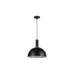 Hanglamp | Koko | 1-lichts | E27 | Zwart, 50 tot 75 cm, Nieuw, Ophalen of Verzenden, Metaal