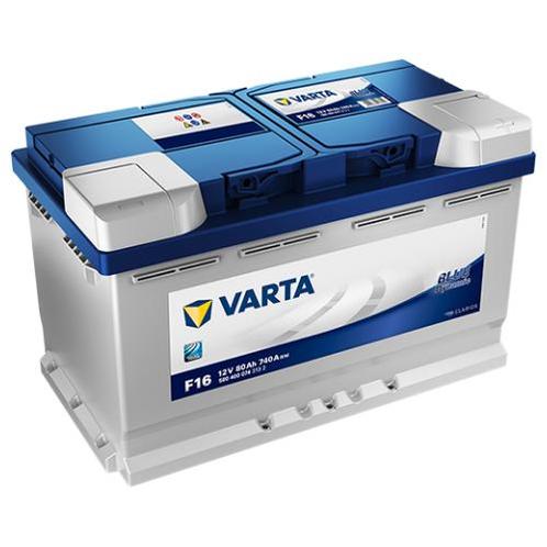 Varta Auto accu 12 volt 80 Ah Blue Dynamic type F16, Auto-onderdelen, Accu's en Toebehoren, Nieuw, Ophalen of Verzenden