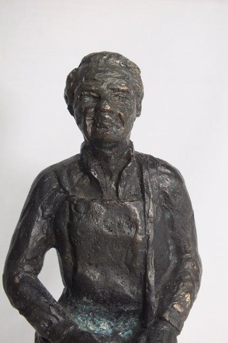 sculptuur, De zaaier - 2 kg - 20 cm - Brons, Antiek en Kunst, Curiosa en Brocante