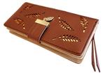 ZILOU Portemonnee Clutch Portefeuille Beurs Bruin [TIP!], Verzenden, Nieuw, Bruin, Overige merken
