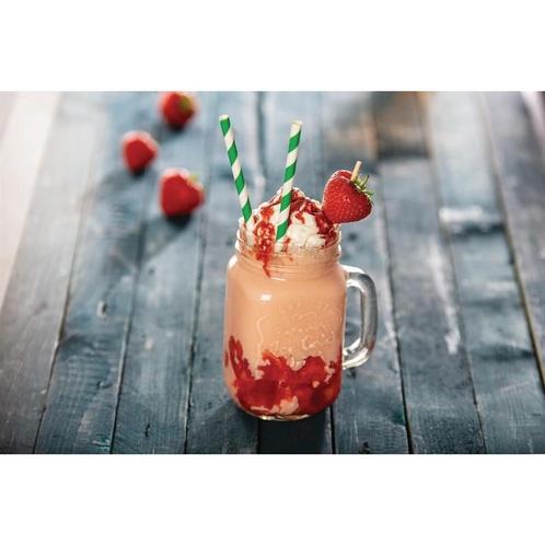 Olympia mason jar drinkglazen met tekst 450ml (12 stuks), Huis en Inrichting, Keuken | Bestek, Verzenden