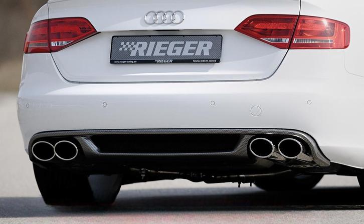 Rieger diffuser | A4 (B8/B81): 11.07-12.11 (tot Facelift) -, Auto-onderdelen, Carrosserie en Plaatwerk, Nieuw, Audi, Verzenden