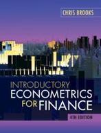Introductory Econometrics for Finance 9781108436823, Boeken, Zo goed als nieuw
