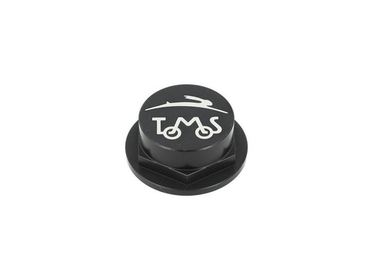 Balhoofdmoer 26mm Tomos A3 / A35 CLAW aluminium zwart met, Fietsen en Brommers, Brommeronderdelen | Algemeen, Nieuw, Ophalen of Verzenden