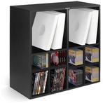 Zomo VS-Box 400 Black grote kast voor vinylplaten & CDs, Verzenden, Nieuw