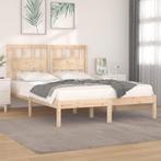vidaXL Bedframe massief grenenhout 180x200 cm, Huis en Inrichting, Slaapkamer | Bedden, Eenpersoons, Bruin, Verzenden, Nieuw