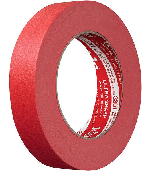 Kip 3301 Ultra Sharp red tape voor strakke afscheidingen op, Doe-het-zelf en Verbouw, Verf, Beits en Lak, Nieuw, Ophalen of Verzenden